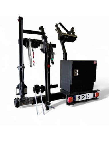 COFFRE ALUMINIUM 140L DIM. 600X440X600 MM