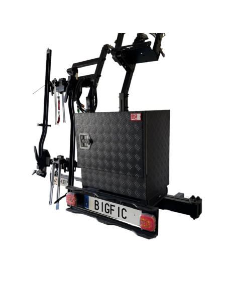 COFFRE ALUMINIUM 140L DIM. 600X440X600 MM