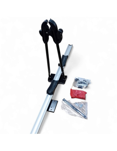 PORTE VELO RAIL SUR BARRE DE TOIT BICI 3000 ALU