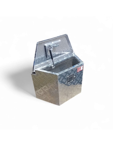 COFFRE ALUMINIUM DE REMORQUE TRAPÈZE 40L DIM...