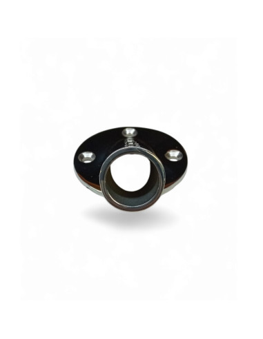 PLATINE RONDE INCLINEE A 30 ° POUR TUBE DE 22...