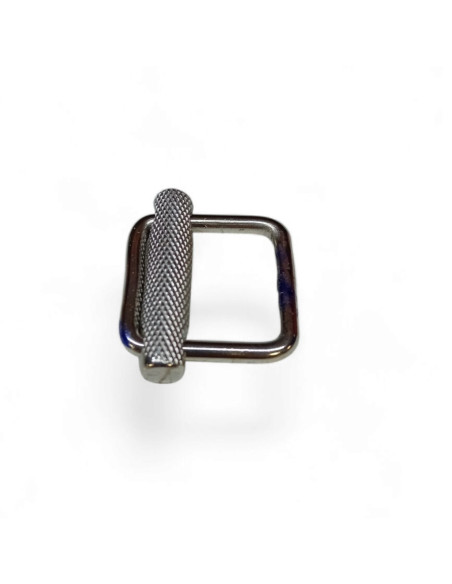 DOUBLE PASSANT AJUSTABLE POUR SANGLE DE LARGEUR MAX 25 MM, INOX A4