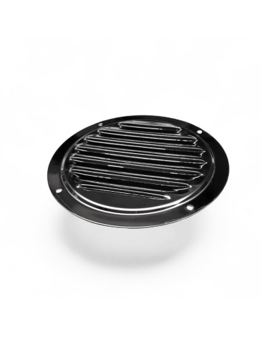 GRILLE AERATION RONDE DIAMETRE 125 MM, INOX A2