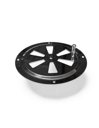 GRILLE AERATION RONDE PAPILLON DIAMETRE 125 MM,...