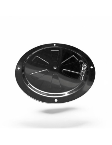 GRILLE AERATION RONDE PAPILLON DIAMETRE 125 MM,...