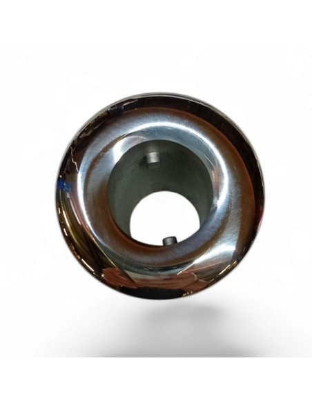 PASSE COQUE TETE BOMBEE ENTIEREMENT FILETE 1, INOX ASI 316