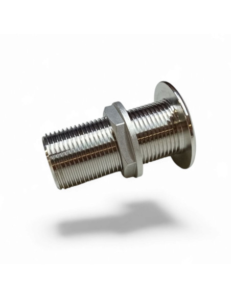 PASSE COQUE TETE BOMBEE ENTIEREMENT FILETE 1, INOX ASI 316