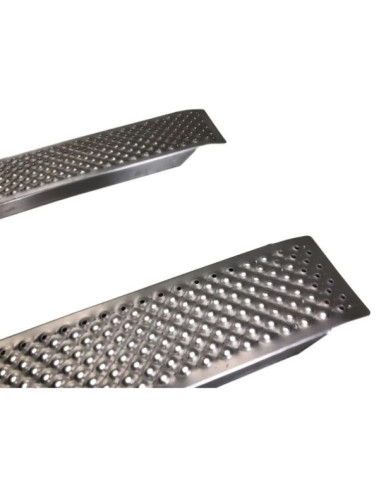 RAMPES EN ALUMINIUM COURBEES LONGUEUR 2,5M...