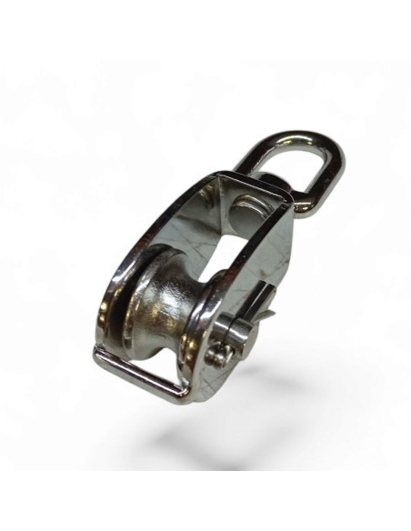 POULIE SIMPLE POUR CABLE 6 MM EN INOX 304