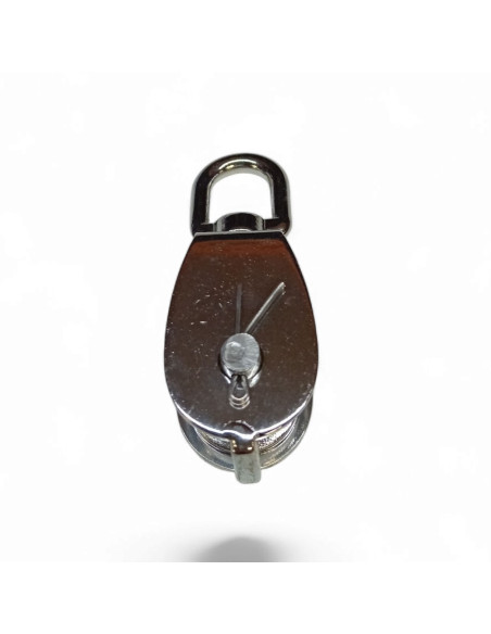 POULIE SIMPLE POUR CABLE 6 MM EN INOX 304
