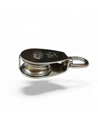 POULIE SIMPLE POUR CABLE 10 MM EN INOX 304