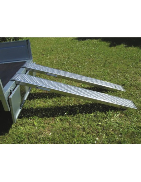 RAMPES PLATES LONGUEUR 2M CHARGE MAX 1000 KG