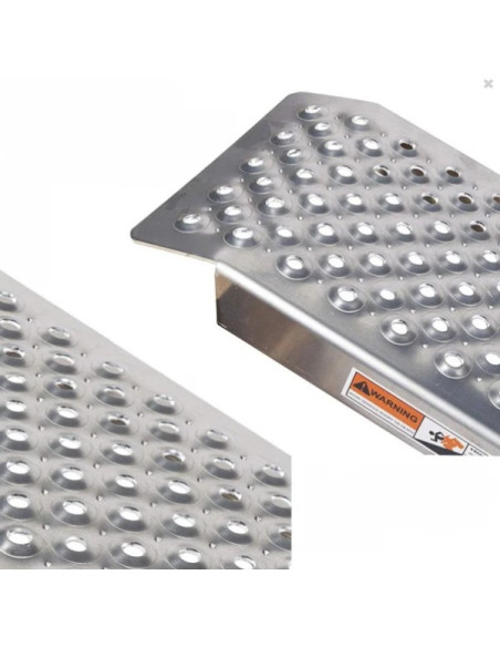 RAMPES PLATES LONGUEUR 2M CHARGE MAX 1000 KG
