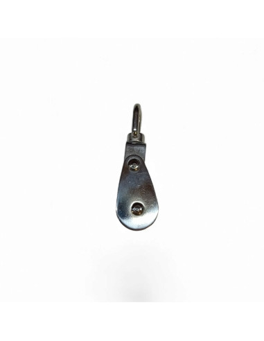 POULIE SIMPLE ARTICULEE POUR CABLE 6 MM EN INOX...
