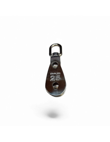 POULIE SIMPLE ARTICULEE POUR CABLE 6 MM EN INOX...