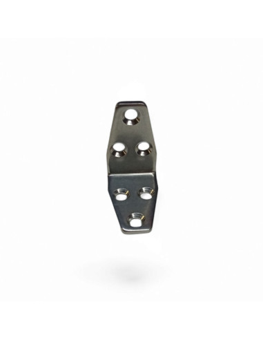 EQUERRE TRAPEZOIDALE 56 X 56 MM, INOX AISI 304