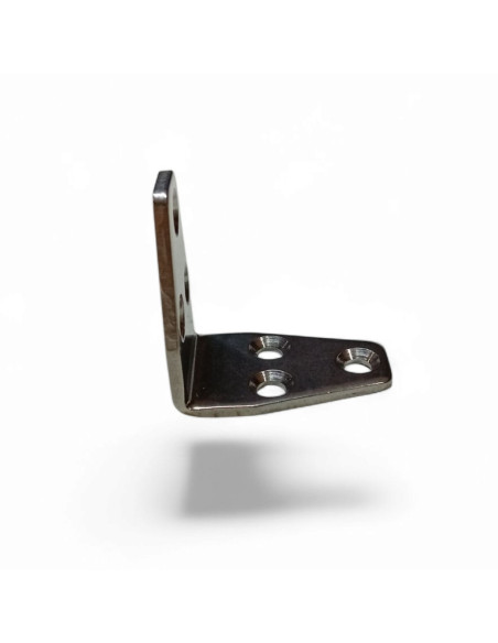 EQUERRE TRAPEZOIDALE 56 X 56 MM, INOX AISI 304
