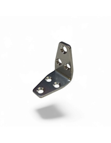 EQUERRE TRAPEZOIDALE 56 X 56 MM, INOX AISI 304