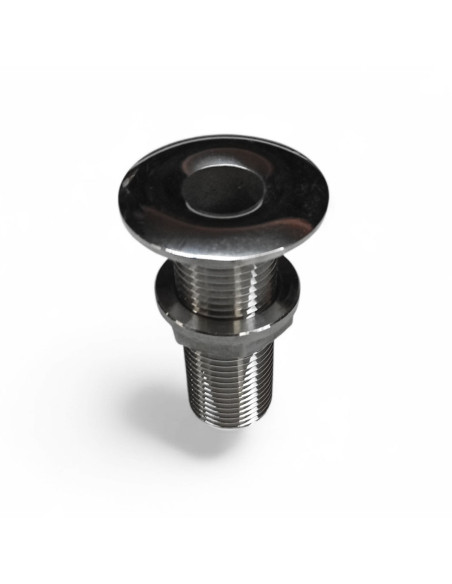 PASSE COQUE TETE BOMBEE ENTIEREMENT FILETE 1/2, INOX ASI 316