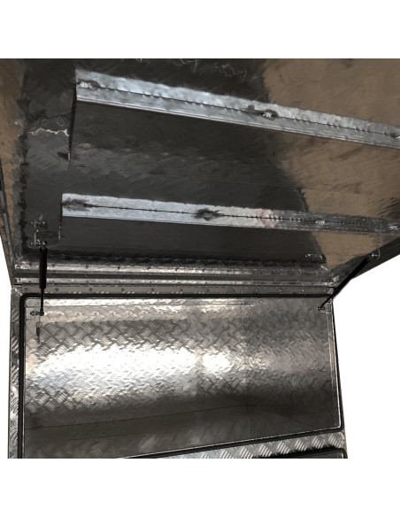 COFFRE ALUMINIUM OUVERTURE FACE 900L DIM. 1113 X 820 X 1100 MM