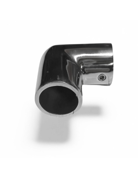 RACCORD COUDE 90 ° POUR TUBE DE 22 MM, INOX POLI AISI 316