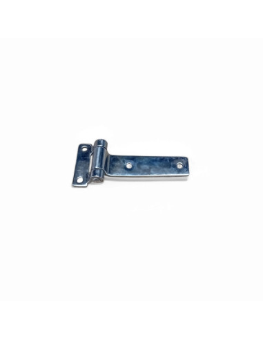 CHARNIERE RECTANGULAIRE LONGUE 134 X 60 MM, INOX AISI 304