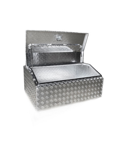 COFFRE ALUMINIUM OBLIQUE 380L DIM. 1100 X 800 X...