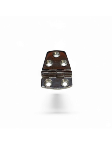 CHARNIERE ASYMETRIQUE 58 X 38 X 4,5 MM, INOX...