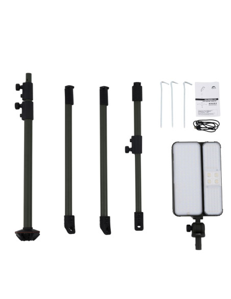 LAMPE LED SUR TREPIED 2 LAMPES
