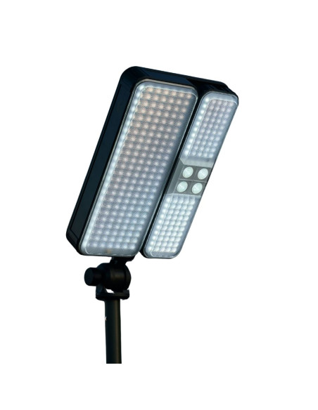 LAMPE LED SUR TREPIED 2 LAMPES