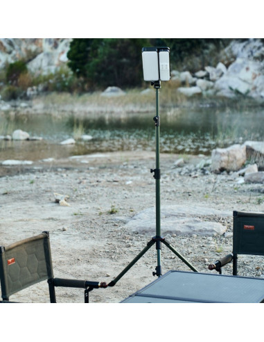 LAMPE LED SUR TREPIED 2 LAMPES