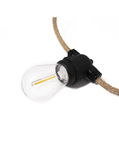 GUIRLANDE LED A CORDE AVEC HAUT-PARLEURS INTEGRES