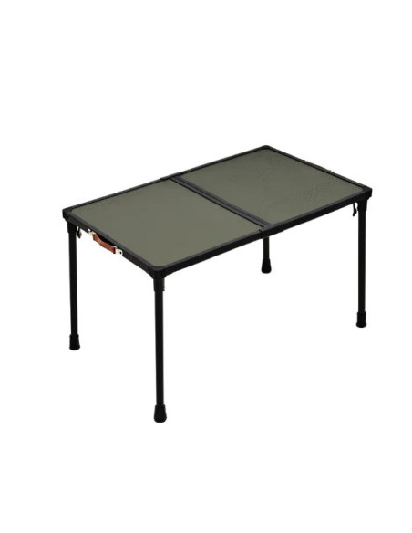 TABLE PLIABLE ALUMINIUM FINITION KAKI