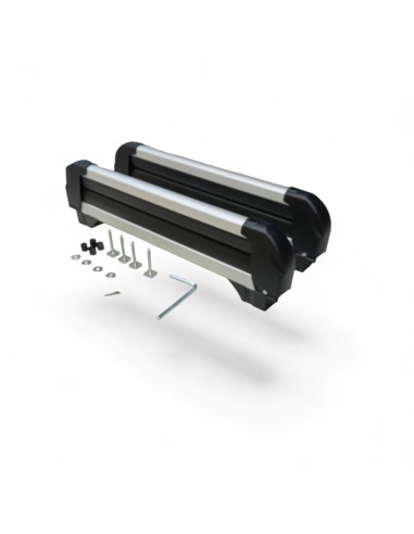 PORTE-SKIS EN ALUMINIUM POUR BARRES DE TOIT