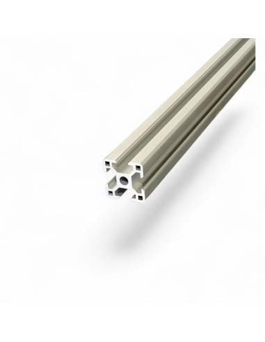 PROFILE ALUMINIUM 6063 DIM. 30X30X2,2 MM FENTE 8 MM