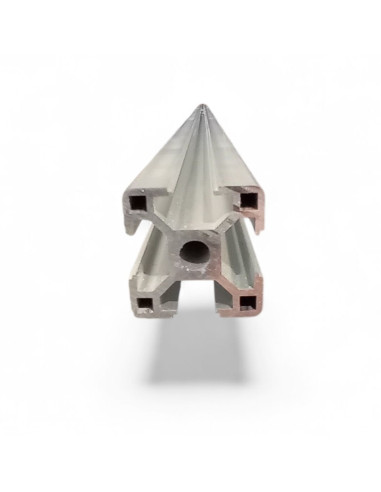 PROFILE ALUMINIUM 6063 DIM. 30X30X2,2 MM FENTE...