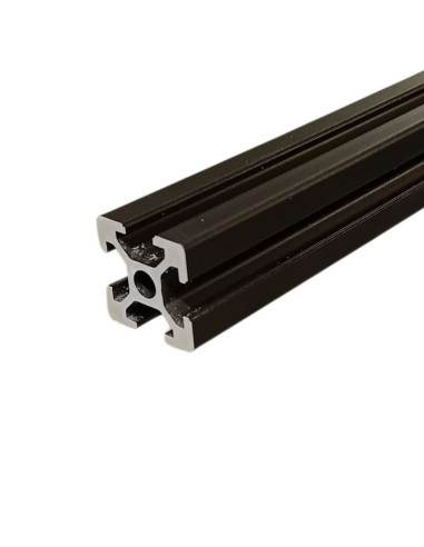 PROFILE ALUMINIUM 6063 DIM. 20X20X1,5 MM FENTE 6 MM