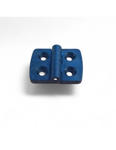 CHARNIERE RECTANGULAIRE NYLON 40 X 30 X 4 MM