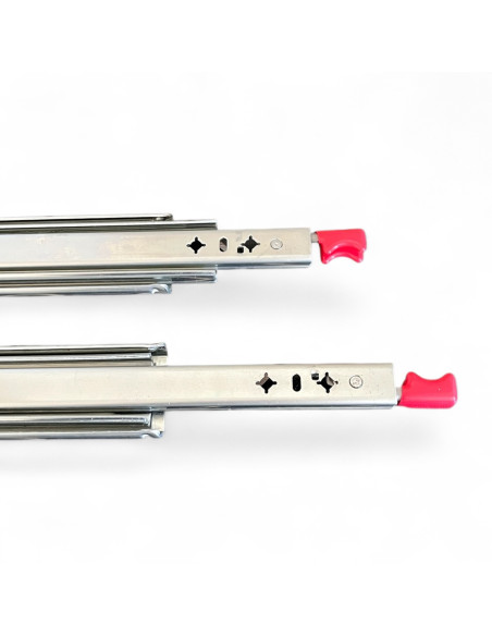 COULISSE GLISSIERE AVEC BLOCAGE 800 MM / 100 KG (VENDU PAR PAIRE)