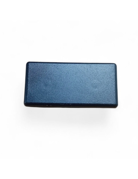 EMBOUT DE PROTECTION POUR PROFILE ALUMINIUM 30X60 MM - FENTE 8 MM - NOIR