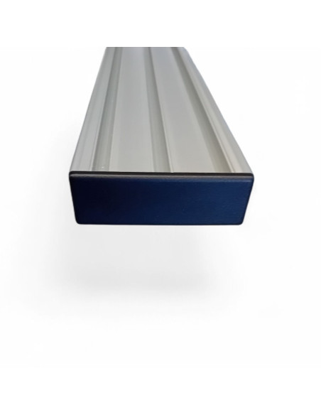 EMBOUT DE PROTECTION POUR PROFILE ALUMINIUM 30X90 MM - FENTE 8 MM - NOIR