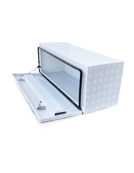 COFFRE ALUMINIUM SOUS CHASSIS 230L DIM. 1220 X 430 X 450 MM