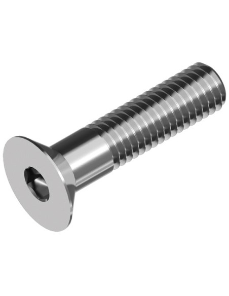 VIS TÊTE FRAISÉE A SIX PANS CREUX, ACIER ZINGUE M6 X 10 MM