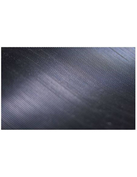 TAPIS CAOUTCHOUC STRIES FINES NOIR - 65 SHORES - EP. 3 MM