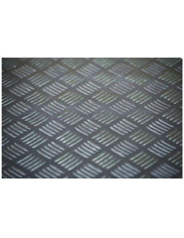 TAPIS CAOUTCHOUC CHECKER NOIR - 70 SHORES - EP....