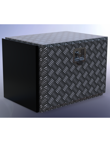 TABLETTE PLIABLE ALUMINIUM 410X445 MM-CONVIENT...
