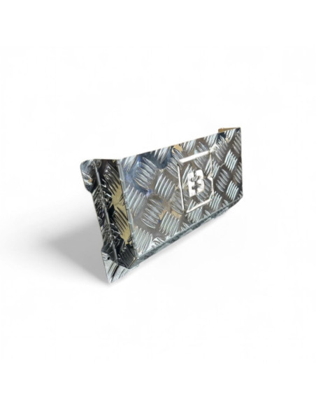 BAC DE RANGEMENT ALUMINIUM DIM. 370X60X203 MM