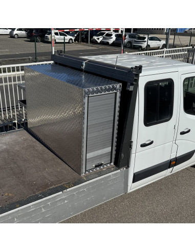 COFFRE ALUMINIUM 2 OUVERTURES COULISSANTES DIM....