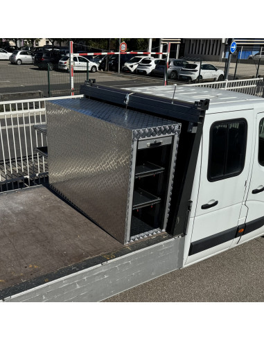 COFFRE ALUMINIUM 2 OUVERTURES COULISSANTES DIM....