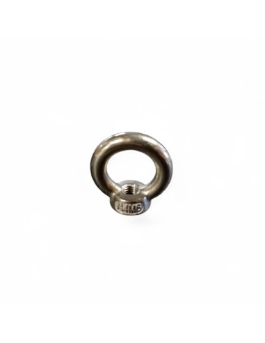 ANNEAU D'ARRIMAGE INOX 316, FILETAGE FEMELLE M6